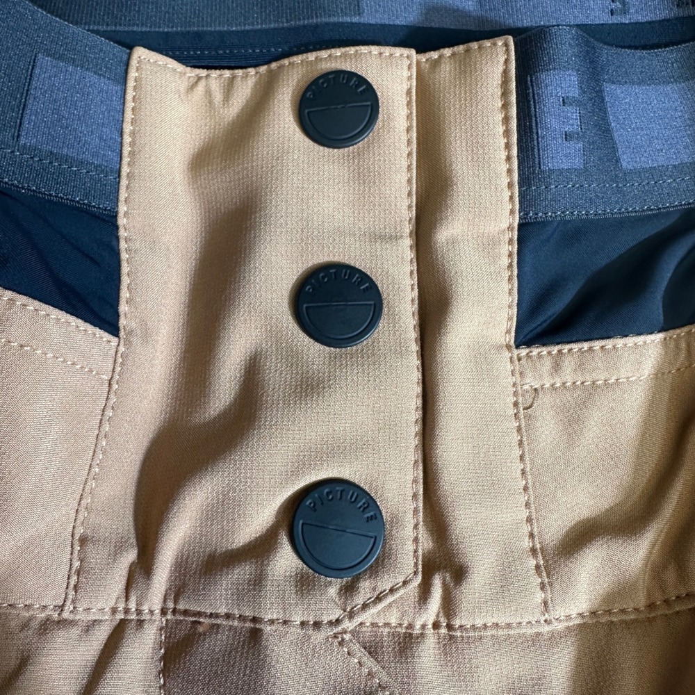 Picture Organic Clothing Womens Exa Snow Pants Camel Orange Pink Small 20K/20K - Picture 11 of 16